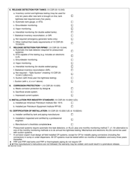 Form MO780-2134 &quot;Regulatory Requirements for Installations for New Underground Storage Tank Systems Compliance Checklist&quot; - Missouri, Page 2
