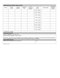 Form MO780-2121 Closure Notice for Underground Storage Tanks - Missouri, Page 2