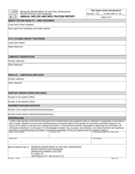 Form MO780-2690 &quot;Annual Inflow and Infiltration Report&quot; - Missouri, Page 2