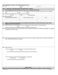 Form B2 (MO780-1805) Application for Operating Permit for Facilities That Receive Primarily Domestic Waste and Have a Design Flow More Than 100,000 Gallons Per Day - Missouri, Page 16
