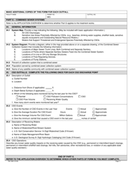 Form B2 (MO780-1805) Application for Operating Permit for Facilities That Receive Primarily Domestic Waste and Have a Design Flow More Than 100,000 Gallons Per Day - Missouri, Page 17