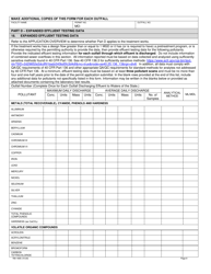 Form B2 (MO780-1805) Application for Operating Permit for Facilities That Receive Primarily Domestic Waste and Have a Design Flow More Than 100,000 Gallons Per Day - Missouri, Page 9