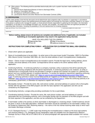 Form L (MO780-1801) Application for Co-permittee Phase 2 Small Ms4 General Permit - Missouri, Page 3