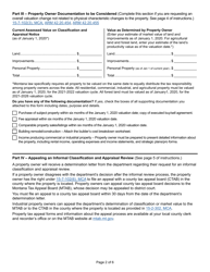 Form AB-26 Request for Informal Classification and Appraisal Review - Montana, Page 2