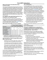 Form AEPC Alternative Energy Production Credit - Montana, Page 3