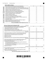 Form 2 Montana Individual Income Tax Return - Montana, Page 4
