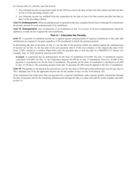 Form 2220N Corporation Underpayment of Estimated Income Tax - Nebraska, Page 3