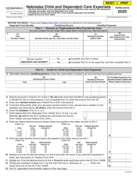 Form 2441N Nebraska Child and Dependent Care Expenses - Nebraska