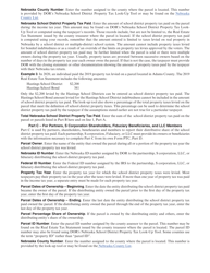 Form PTC Nebraska Property Tax Incentive Act Credit Computation - Nebraska, Page 5
