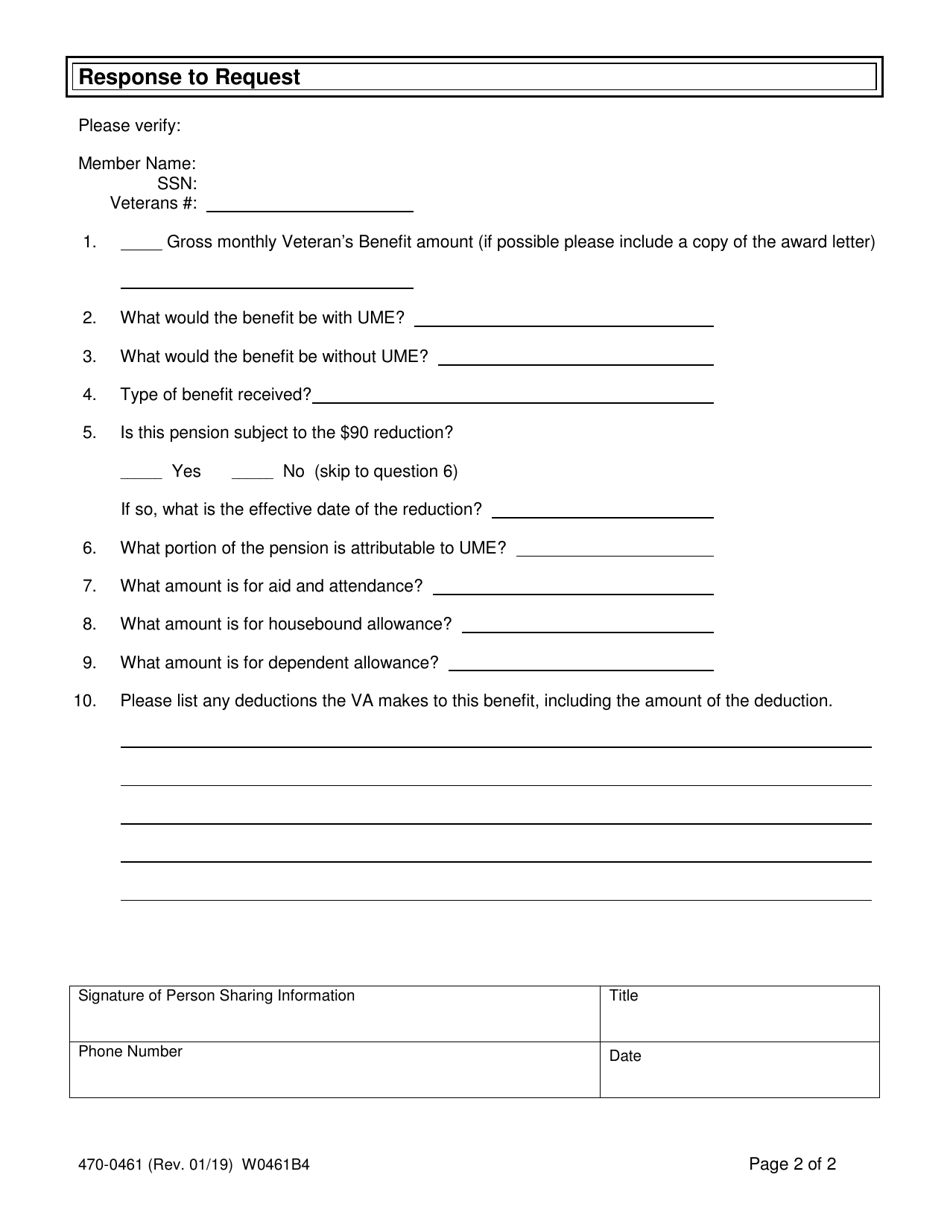 Form 470-0461 Authorization for Release of Information - Iowa, Page 8
