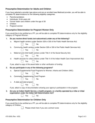 Form 470-5200 Application for Initial/Recertification to Be a Presumptive Provider (Pp) - Iowa, Page 2