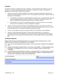 Form 470-5484 Family Planning Program Provider Attestation - Iowa, Page 2