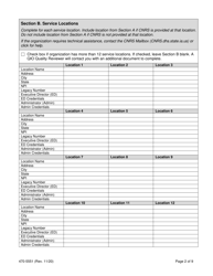 Form 470-5551 Community-Based Neurobehavioral Rehabilitation Services (Cnrs) Provider Quality Management Self-assessment - Iowa, Page 2
