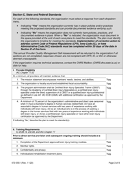 Form 470-5551 Community-Based Neurobehavioral Rehabilitation Services (Cnrs) Provider Quality Management Self-assessment - Iowa, Page 3