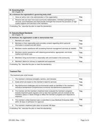 Form 470-5551 Community-Based Neurobehavioral Rehabilitation Services (Cnrs) Provider Quality Management Self-assessment - Iowa, Page 5