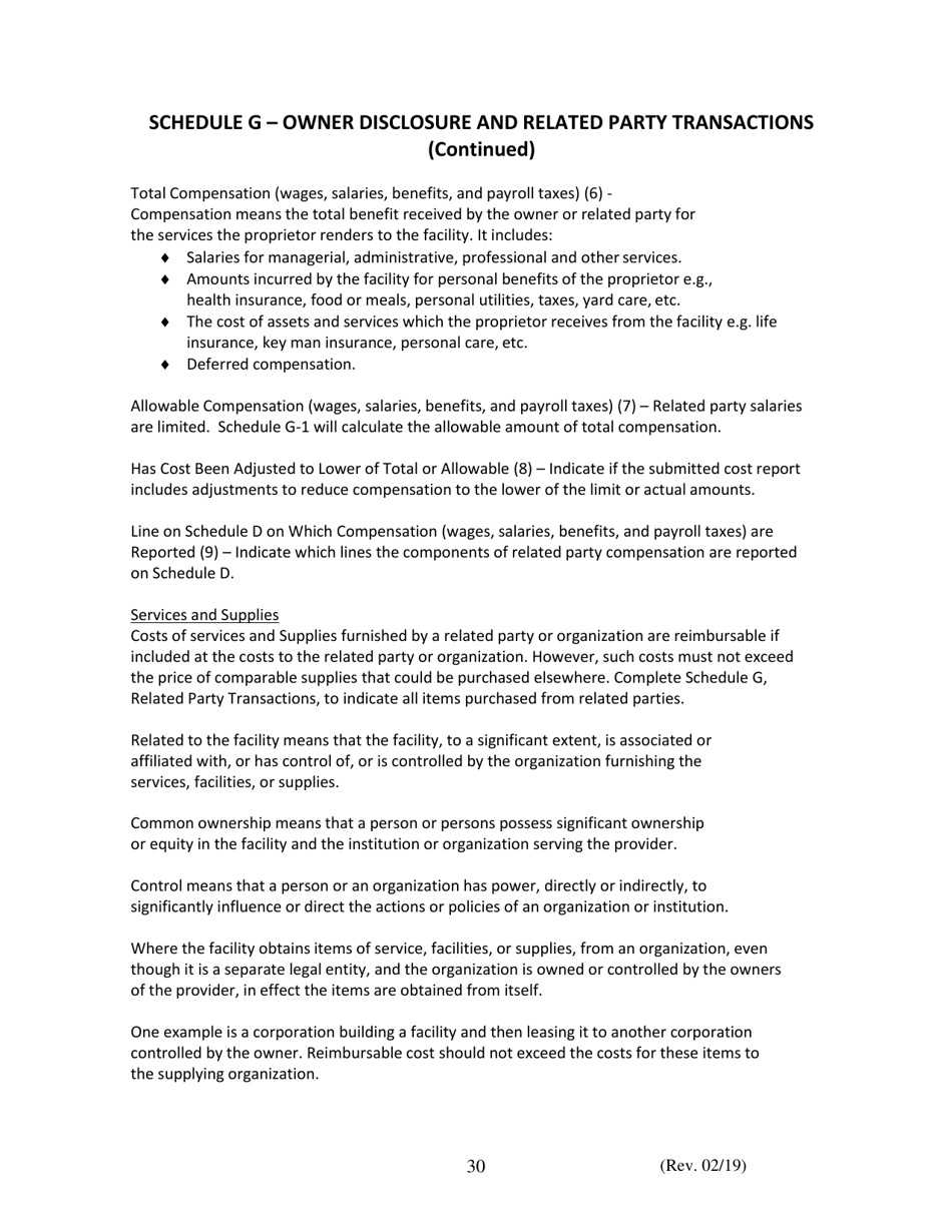 Instructions for Financial  Statistical Report - Iowa, Page 30