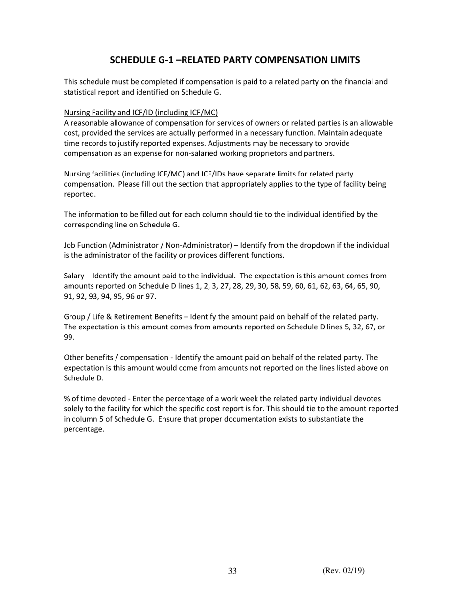 Instructions for Financial  Statistical Report - Iowa, Page 33