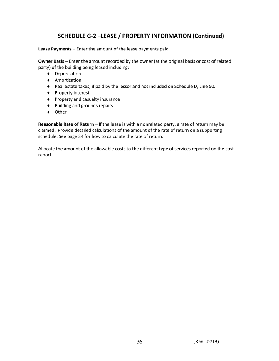 Instructions for Financial  Statistical Report - Iowa, Page 36