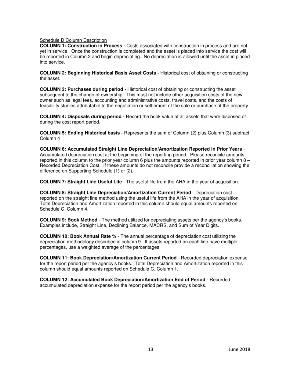 Instructions for Home Health Agency Early and Periodic Screening, Diagnostic and Treatment Private Duty Nursing / Personal Care Services Financial and Statistical Report - Iowa, Page 13