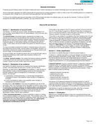 Form RC521 Declaration of Tax Residence for Entities - Part Xix of the Income Tax Act - Canada, Page 4