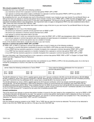 Form T2205 Amounts From a Spousal or Common-Law Partner Rrsp, Rrif or Spp to Include in Income - Canada, Page 2