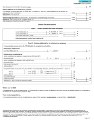 Form T3ON Ontario Tax - Canada, Page 2