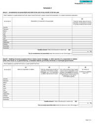 Form T3RI Registered Investment Income Tax Return - Canada, Page 3