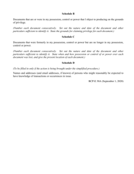 Form 30A Affidavit of Documents (Individual) - Ontario, Canada, Page 3