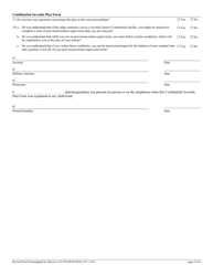 Form 11144 Confidential Juvenile Plea Form - New Jersey, Page 4