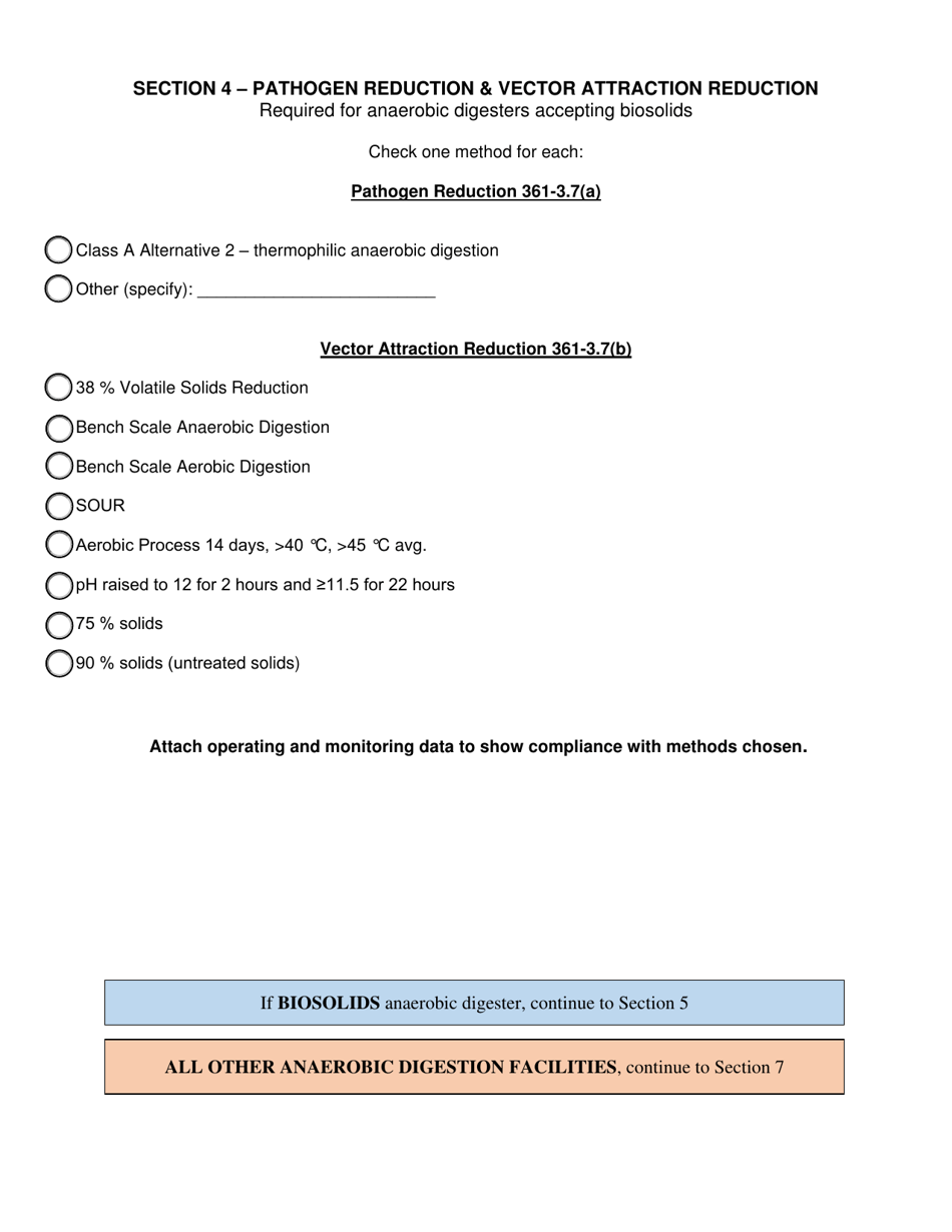 Anaerobic Digester Permitted Facility Annual Report - New York, Page 4