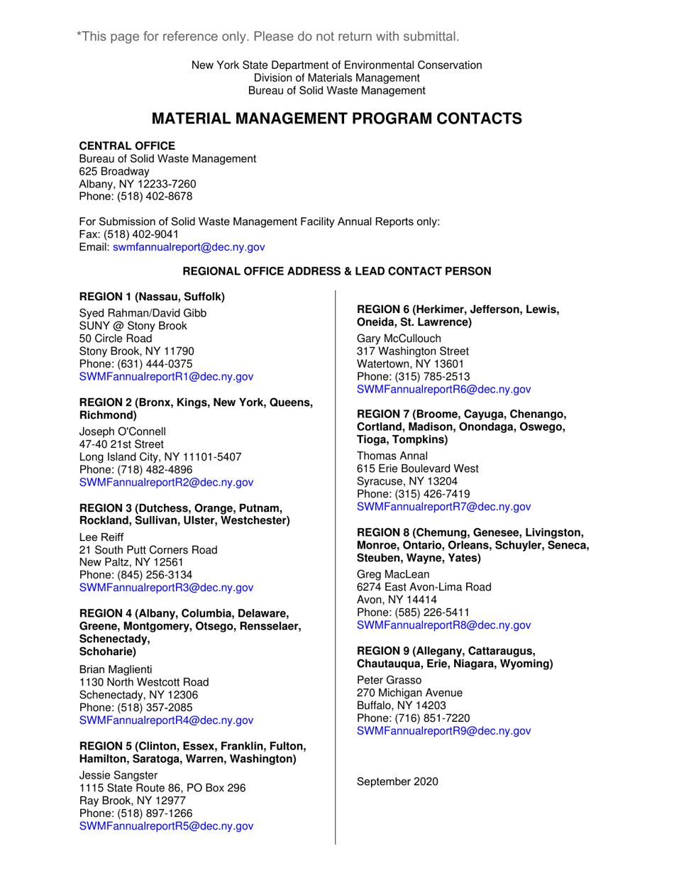 Registered Transfer Facility Annual Report - New York, Page 18