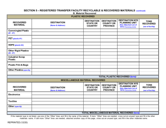 Registered Transfer Facility Annual Report - New York, Page 8