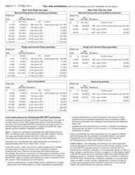 Instructions for Form IT-2105 Estimated Tax Payment Voucher for Individuals - New York, Page 8