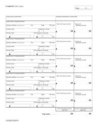 Form CT-2658-ATT Attachment to Report of Estimated Tax for Corporate Partners for Payments on Behalf of C Corporations Only - New York, Page 2