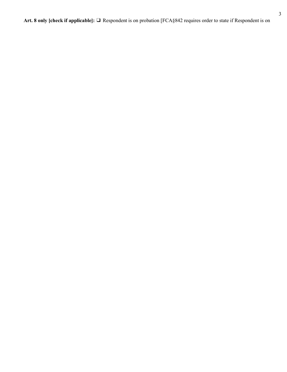 Form GF-5A Order of Protection - New York, Page 3