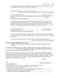 Form GF-6 Temporary Order of Protection (Person in Need of Supervision or Juvenile Delinquency) - New York, Page 2