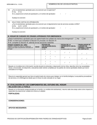 Formulario OCFS-5183K-S Evaluacion Final Y Determinacion - New York (Spanish), Page 3