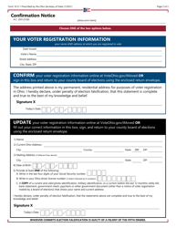 Form 10-S-1 Confirmation Notice - Ohio, Page 2