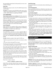 Instructions for Form OR-STI, 150-101-071 Oregon Statewide Transit Individual Tax Return - Oregon, Page 2
