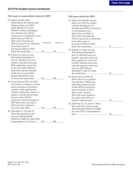 Instructions for Form 150-101-164 Schedule OR-FIA-COMP Oregon Farm Income Averaging Computation of Tax - Oregon, Page 5