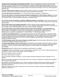 AFRL Form 4 Initial Safety Assessment, Page 5