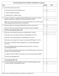 WR-ALC Form 41 Exchangeable Jon Closeout Checklist, Page 2
