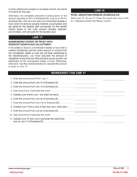 Form PA-41 Schedule DD &quot;Distribution Deductions&quot; - Pennsylvania, Page 7
