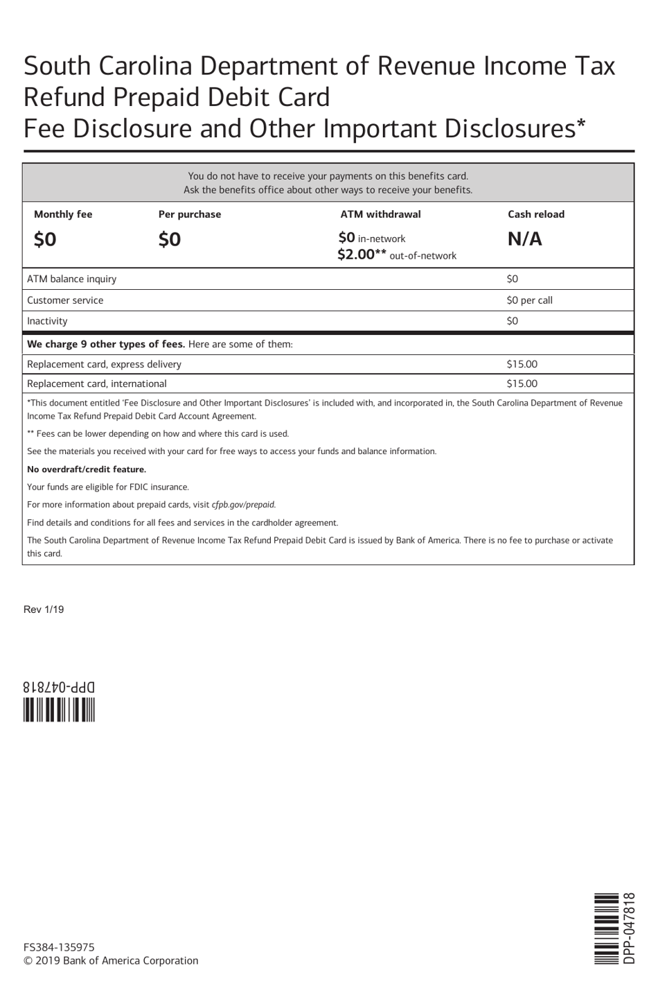Instructions for Form SC1040 Individual Income Tax Return - South Carolina, Page 17