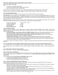 Instructions for Form SC1040 Individual Income Tax Return - South Carolina, Page 4