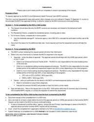 DSHS Form 13-712 Behavioral Health Personal Care (Bhpc) Request for Mco Funding - Washington, Page 3