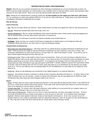 DSHS Form 14-012 Consent - Washington (Haitian Creole), Page 2