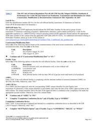 Form OP-UA65 (TCEQ-20887) Gas Well Affected Facilities - Texas, Page 3