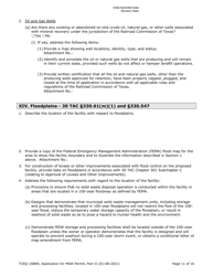 Form TCEQ-20885 Part II Application Form for New Permit or Permit Amendment for a Municipal Solid Waste Landfill Facility - Texas, Page 11
