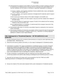 Form TCEQ-20885 Part II Application Form for New Permit or Permit Amendment for a Municipal Solid Waste Landfill Facility - Texas, Page 13